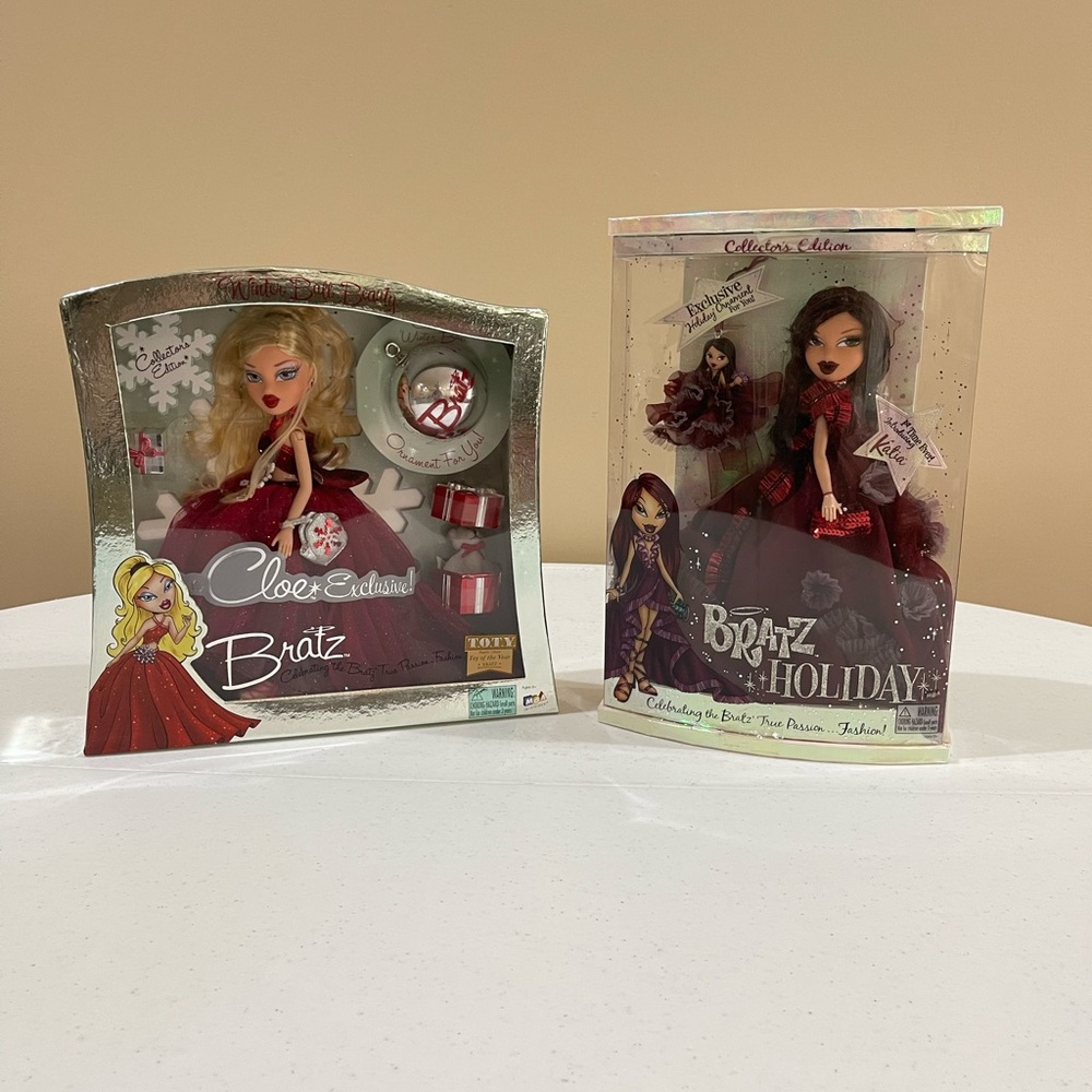 Bratz Holiday Collector's Edition Dolls - Cloe and Katia